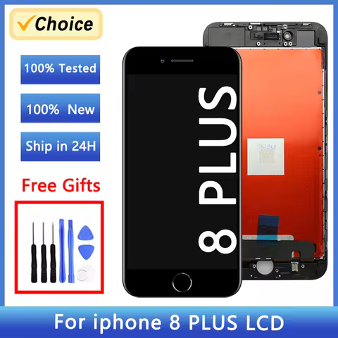 pantalla for iphone 8 plus lcd original mobile phone lcds for iphone 8 plus display for iphone 8 plu