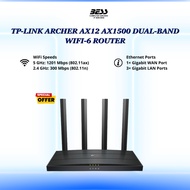 TP-LINK ARCHER AX12 AX1500 DUAL-BAND WIFI-6 ROUTER