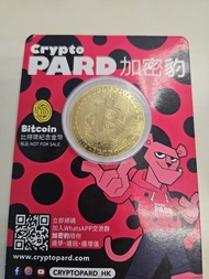 CryptoPard 比特幣紀念金幣