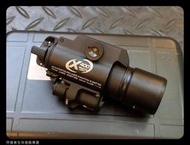 【狩獵者生存專賣】WADSN X400風格綠鐳射戰術電筒槍燈-黑色