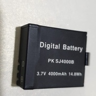 Battery 3.7V 4000MAH 14.8WH for SJ4000 / SJ5000 / SJ6000 / SJ8000 / SJ9000 Sports Action Camera