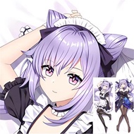 Genshin Impact Keqing Anime Dakimakura Waifu  Pillow Case Cover 2-Side Print Otaku  Pillowcase Cospl