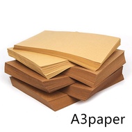 70-200Gsm 20Pcs High Quality A3 Brown Kraft Paper DIY Handmake Card Making Craft Paper DIY Thick Paperboard Cardboard New