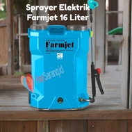 SPRAYER ELEKTRIK FARMJET 16 LITER TANGKI SEMPROT HAMA