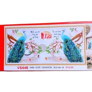 DIAMOND PAINTING OF PEACOCK RING (120 x 60cm) VS448