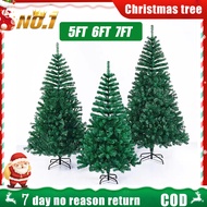 Christmas tree 8ft makapal set Christmas tree slim 7ft 6ft xmas tree complete set xmas