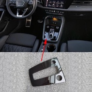 Car Interior Central Console Gearshift Piano Black Panel Replacement for Audi A3 8Y S3 2020 2021 202