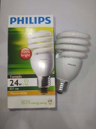 ฟิลิปส์ หลอดไฟขั้ว E27 TORNADO 24 วัตต์Philips Lamp bulb E27 TORNADO 24 W ทัศศิพร Tassiporn