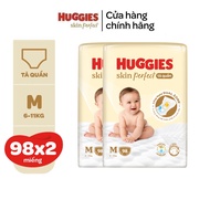 [SVIP] Combo of 2 Huggies Skin Perfect Mega Jumbo Diaper Pants M/L/XL/XXL with 2 absorbent areas to 