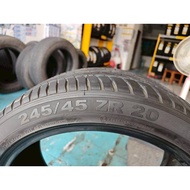 Giti Percentage Tire Size 245 45 R20 Year 20 With Patch