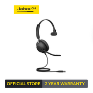 Jabra Evolve2 40 USB-C UC Mono หูฟังประชุมออนไลน์ Wired Headset for Conference Call