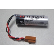 New 1PCS New ER6V lithium battery 3.6V ER14500 with plug PLC industrial control lithium battery