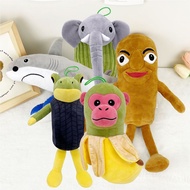 36CM Plush Doll Tung Tung Sahur Italian Brainrot Tralalero Tralala Suffed Toy Cartoon Dolls Plushie 
