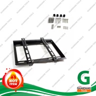 TV BRACKET 14-32 FIX PACK10 ชุดขาแขวนทีวี LCD, LED ขนาด 14-32 นิ้ว TV Bracket แบบติดผนังฟิกซ์ (Black) 10 ชิ้น