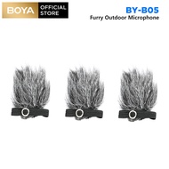 BOYA BY-B05 Micro Lông Ngoài Trời Kính Chắn Gió Áo Choàng Gió Lông Nhân Tạo Cho BOYA By-BY-M1 BY-M1 