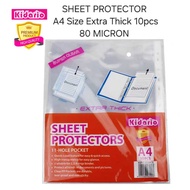Kidario 11 Hole Sheet Protector 0.8mm ( 10s & 100pcs)