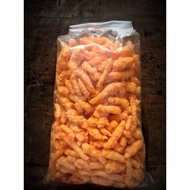 Grilled corn flavored twis stick snack
