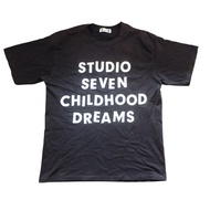 Studio Seven x GU Shirt Chest 22 Inches Length 28 Black