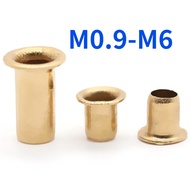 Rivet, Copper Hollow Rivet GB867-86 Button Rivet M0.9-M6 【SS-HX】