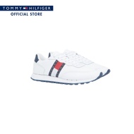 Tommy Hilfiger รองเท้าผ้าใบผู้ชาย รุ่น EM0EM00898 YBR - สีขาว