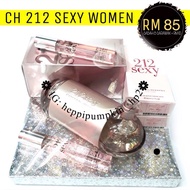 SET B 212 SEXY WOMEN PERFUME SET FOR HER