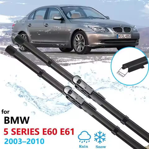 Car Wiper Blades for BMW 5 Series E60 E61 2003~2010 Windshield Wipers 520i 523i 525i 528i 530i 535i 