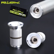 RISK Bicycle Fork Steerer Headset Stem Top Cap Carbon Compression Plug Star Nut Adjuster Expansion B