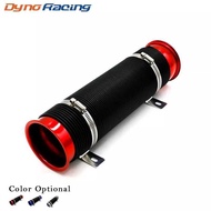 Car Modification 3 Inch 76mm Adjustable Air Inlet Telescopic Pipe Pressurized Air Inlet Hose Diversi