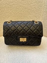 CHANEL/香奈兒 斜挎包 2.55 口蓋包 復古小牛皮 Mini 迷你晶片款