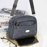SLING BAG FASHION KOREA 2IN1 BORDEL TAS WANITA TERBARU 2025 KEKINIAN MODEL TAS BAHU MPORT CHIBAO