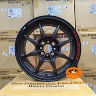 [4PCS] New Sport Rim 15inch Promax Wheels🇹🇭MF8 15X7JJ ET38 4H100 BR-DARK
