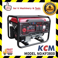 KCM KF3800 Fuel Capacity 15L 240V/50Hz 212cc Recoil Starting System Gasoline Generator