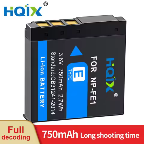 HQIX for Sony DSC-T7 T7/B T7/S Camera NP-FE1 Charger Battery