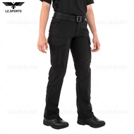Eaglade Tactical Cargo Pants for Women In Black IX9
