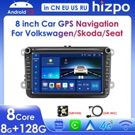 Para sa Passat B6 VW Golf 5 Transporter Polo Jetta Skoda Seat Android 12 Carplay 2 Din Car Radio Mu