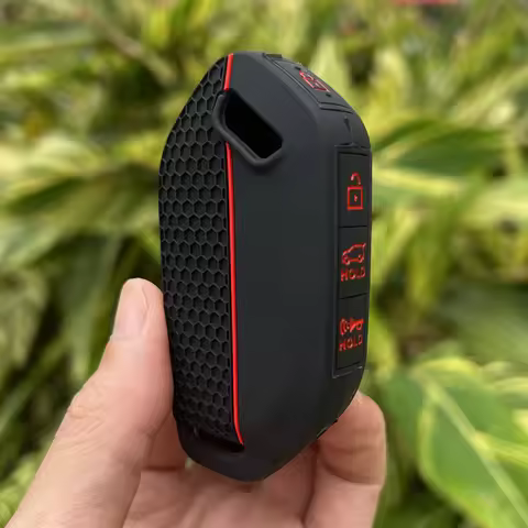 Silicone Car Key Case Holder for Kia Ev9 K3 K5 Carnival Picanto GT Line Sorento MQ4 KA4 Rubber Remot