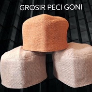 Promo Peci Songkok Goni Polos / Peci Goni / Kain Goni Best Seller