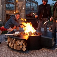 Barbecue table outdoor fireplace home European-style fireplace furniture garden barbecue grill tea a