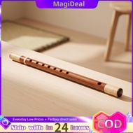 magideal Traditional Japanese Shinobue Flute Polished Shinobue Flute Cylindrical Wind Instrument Nat