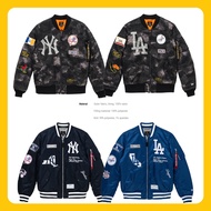 ML Korean Local Stock New Era 60684563  × MLB LA Dodgers MA-1 Jacket ALPHA M ECOM JKT2460 LOSDOD Ava