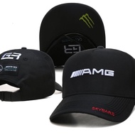 2023 New F1  Team Hamilton Benz AMG Racing Cap Breathable Mesh Cap Baseball Cap
