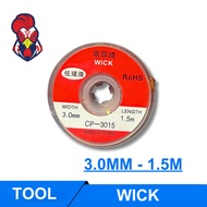 [1 PCS] Solder Wick Solder Wick Desoldering Copper Wire 3MM Width 1.5M Length