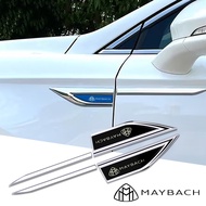2pcs car accessory Side Doors Blade car stickers car accessories interiors for Mercedes-Benz Maybach