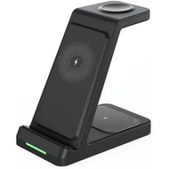 COD Available Wireless Charging Station: 3 In 1 Charger Stand For Apple - IPhone 16E 16 15 14 Pro Ma