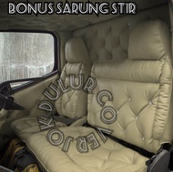 Cover jok mobil truk canter + Atap Plafon+CabinDynaHinoRagasaSarung jok mobil truk canter Sarung jok