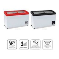 Freezer sliding maspion ufh 400c garansi resmi