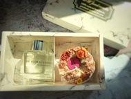 香氣滿屋禮盒2件組/乾燥花蠟燭/擴香瓶