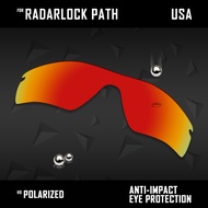 Anti-Scratch POLARIZED Replacement Lenses for Oakley RadarLock Path Asian Fit OO9206 Sunglasses Frame - Multiple Options