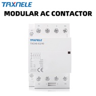 Din Rail AC contactor 4P 32A 63A 4NO 4NC 2NO 2NC gia dụng tự động Contactor 50/60Hz 220V/230V