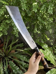 มีดแรมโบ้ Rambo อีโต้ อีตัด Cutting มีดเดินป่า Camp ปารัง Machete มีดสนาม ใบ 11.2” ตีร้อนชุบแข็ง ผิว